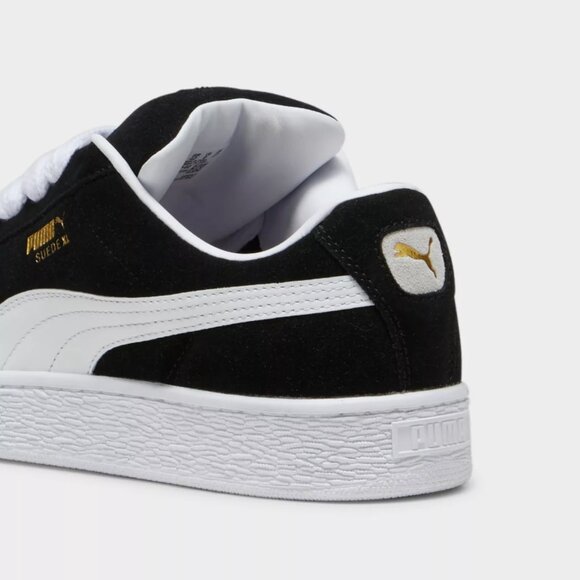 Puma Suede XL Black White Men Unisex LifeStyle Casual Shoes - Picture 5 of 6
